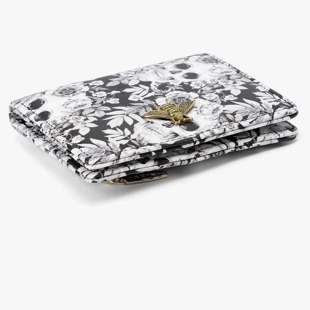 Small Women Wallet RFID Blocking Bifold Wallet 4.45 L. X 0.75H X 3.5 W